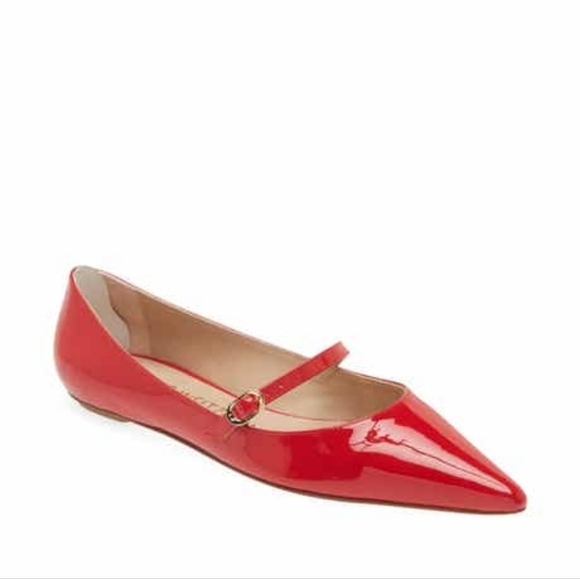 Stuart Weitzman Shoes - Stuart Weitzman Emilia Mary Jane Flat (Women)